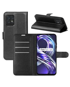 Realme 8i Phone Case Wallet Flip Cover Folio Leather Case Stand Display Card Pocket
