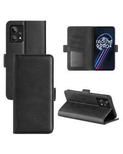 realme 9 Pro+ (realme 9 Pro Plus) Flip Cover Leather Wallet Case with Dual Magnetic Closure