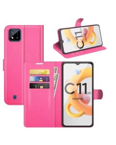 Realme C11 (2021) Phone Case Wallet Flip Cover Folio Leather Case Stand Display Card Pocket