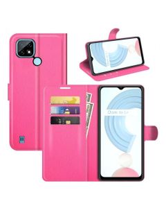 Realme C21 Phone Case Wallet Flip Cover Folio Leather Case Stand Display Card Pocket