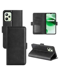 Realme C35 Flip Cover Leather Wallet Case with Dual Magnetic Closure