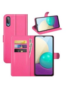 Samsung Galaxy A02 /Galaxy M02 Phone Case Wallet Flip Cover Folio Leather Case Stand Display Card Pocket
