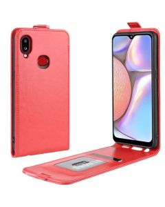 Samsung Galaxy A20s Leather Flip Phone Case Flip Cover Vertical Open Wallet Case