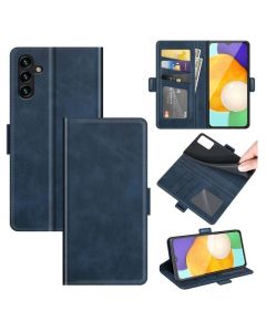 Samsung Galaxy A13 5G Flip Cover Leather Wallet Case with Dual Magnetic Closure