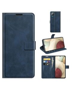 Samsung Galaxy A22 4G (SM-A225F/DS) Flip Cover Leather Wallet Case with Rectangle Magnetic Snap