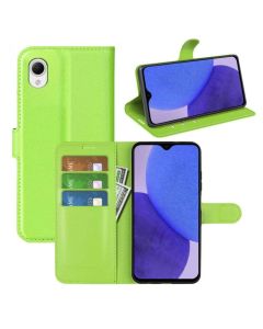 Samsung Galaxy A22e Phone Case Wallet Flip Cover Folio Leather Case Stand Display Card Pocket