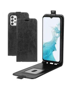 Samsung Galaxy A23 5G Leather Flip Phone Case Flip Cover Vertical Open Wallet Case