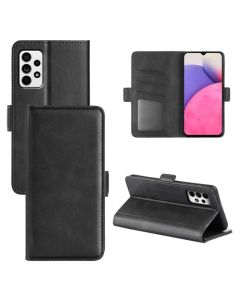 Samsung Galaxy A33 5G Flip Cover Leather Wallet Case with Dual Magnetic Closure