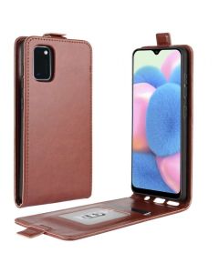 Samsung Galaxy A41 Leather Flip Phone Case Flip Cover Vertical Open Wallet Case