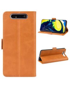Samsung Galaxy A80 /Galaxy A90 Flip Cover Leather Wallet Case with Dual Magnetic Closure
