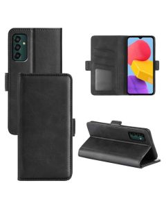 Samsung Galaxy M13 Flip Cover Leather Wallet Case with Dual Magnetic Closure