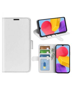 Samsung Galaxy M13 Flip Folio Leather Wallet Case with ID and Credit Card Pockets