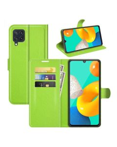 Samsung Galaxy M32 Phone Case Wallet Flip Cover Folio Leather Case Stand Display Card Pocket