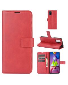 Samsung Galaxy M51 Flip Cover Leather Wallet Case with Rectangle Magnetic Snap