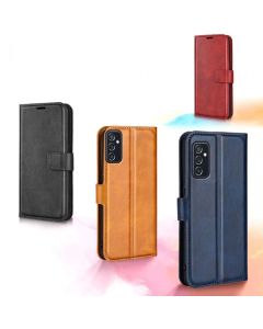 Samsung Galaxy M52 5G Flip Cover Leather Wallet Case with Rectangle Magnetic Snap