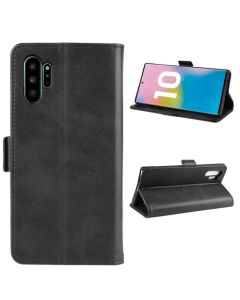 Samsung Galaxy Note 10 Pro Flip Cover Leather Wallet Case with Dual Magnetic Closure