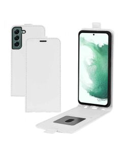 Samsung Galaxy S23 Plus (Galaxy S23+) Leather Flip Phone Case Flip Cover Vertical Open Wallet Case