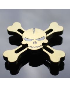 Skull and crossbones Fidget Spinner Aluminum Alloy cool Hand Spinner 