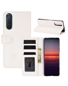 Sony Xperia 5 II Flip Folio Leather Wallet Case with ID and Credit Card Pockets