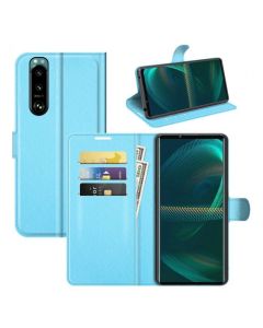 Sony Xperia 5 III Phone Case Wallet Flip Cover Folio Leather Case Stand Display Card Pocket
