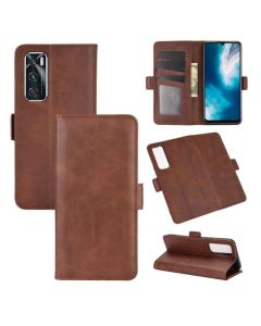 vivo V20 SE /vivo Y70 Flip Cover Leather Wallet Case with Dual Magnetic Closure