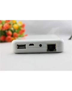 USB 3.0 HDD Enclosure Wireless WIFI Router Ethernet TTLET Cloud Storage Sharing Power Bank-White
