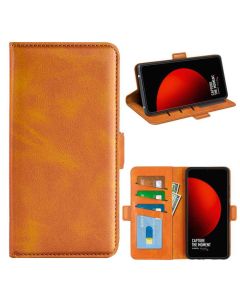 Xiaomi 12S Ultra Flip Cover Leather Wallet Case with Dual Magnetic Closure