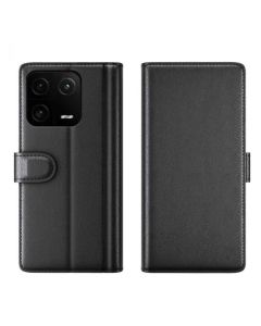 Xiaomi 13 Pro Phone Case Wallet Flip Cover Folio Genuine Leather Case Stand Display Card Pocket