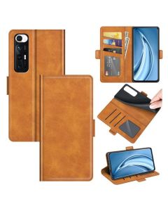 Xiaomi Mi 10S Flip Cover Leather Wallet Case with Dual Magnetic Closure