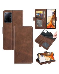 Xiaomi Mi 11T Flip Cover Leather Wallet Case with Dual Magnetic Closure