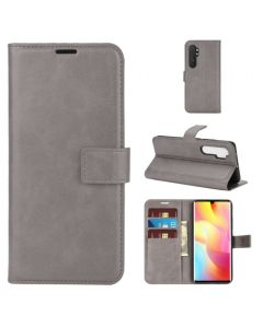 Xiaomi Mi Note 10 Lite Flip Cover Leather Wallet Case with Rectangle Magnetic Snap