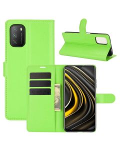 Xiaomi Poco M3 Phone Case Wallet Flip Cover Folio Leather Case Stand Display Card Pocket