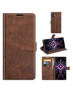 Xiaomi Redmi K40 Gaming | Poco F3 GT Flip Cover Leather Wallet Case with Rectangle Magnetic Snap