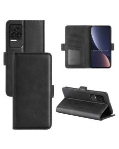 Xiaomi Redmi K50 Pro Flip Cover Leather Wallet Case with Dual Magnetic Closure