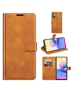 Xiaomi Redmi Note 10 5G Flip Cover Leather Wallet Case with Rectangle Magnetic Snap