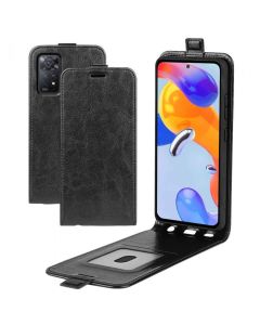 Xiaomi Redmi Note 11 Pro Leather Flip Phone Case Flip Cover Vertical Open Wallet Case