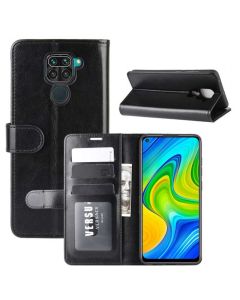 Xiaomi Redmi Note 9 /Redmi 10X 4G Flip Folio Leather Wallet Case with ID and Credit Card Pockets