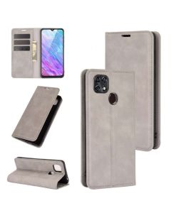 ZTE Blade 10 Smart /Blade 20 Super Soft Leather Flip Cover Phone Case Dual Invisible Magnets Snap
