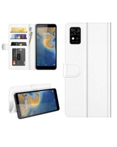ZTE Blade A31 Flip Folio Leather Wallet Case with ID and Credit Card Pockets