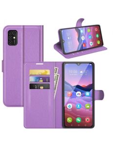 ZTE Blade V2020 Smart Phone Case Wallet Flip Cover Folio Leather Case Stand Display Card Pocket