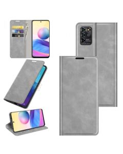 ZTE Blade V30 Vita | Blade V2022 Super Soft Leather Flip Cover Phone Case Dual Invisible Magnets Snap
