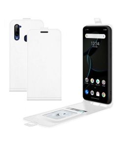 ZTE Libero 5G Leather Flip Phone Case Flip Cover Vertical Open Wallet Case