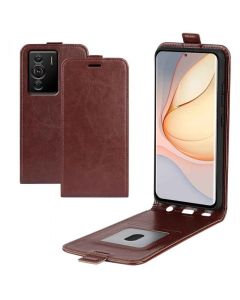 ZTE nubia Z40 Pro Leather Flip Phone Case Flip Cover Vertical Open Wallet Case