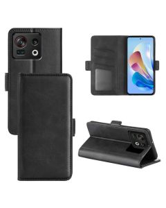 ZTE nubia Z40S Pro Flip Cover Leather Wallet Case with Dual Magnetic Closure