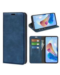 ZTE nubia Z40S Pro Super Soft Leather Flip Cover Phone Case Dual Invisible Magnets Snap