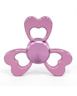 3 Heart shaped petals Fidget Spinner Aluminum Alloy Clover Hand spinner Desk love gift toy