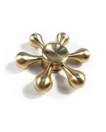6 Drops Brass Fidget Spinner