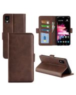 Alcatel TCL 30 Z (T602DL) Flip Cover Leather Wallet Case with Dual Magnetic Closure