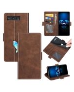 Asus ROG Phone 5 Flip Cover Leather Wallet Case with Dual Magnetic Closure