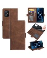 ASUS Zenfone 8 ZS590KS Flip Cover Leather Wallet Case with Dual Magnetic Closure